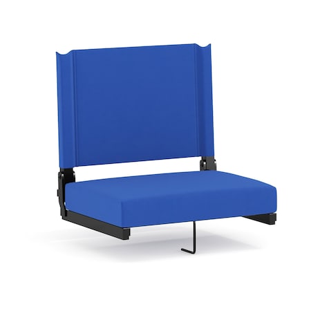 Flash Furniture Stadium Chair, Blue XU-STA-BL-GG
